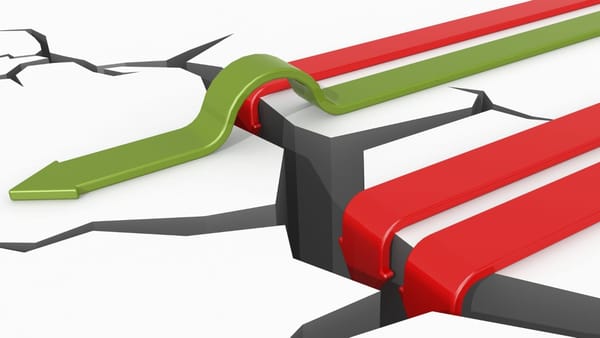 Abstract image suggesting a path that narrows and closes, representing destinations crossing an irreversible point of no return.